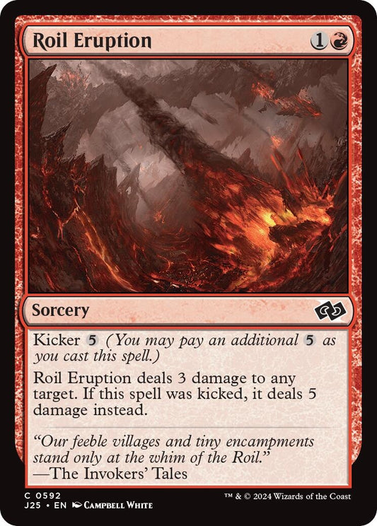 Image for Roil Eruption (592) (J25) - Magic: The Gathering