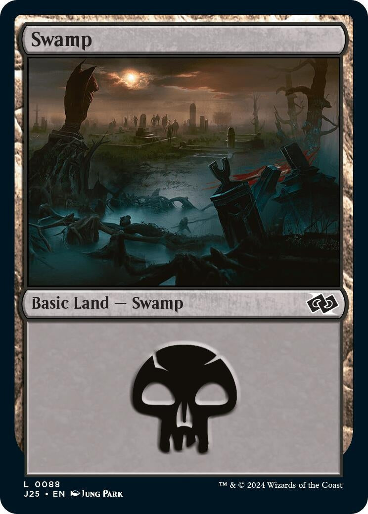 Image for Swamp (0088) (88) (J25) - Magic: The Gathering