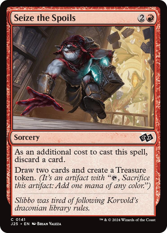 Image for Seize the Spoils (141) (J25) - Magic: The Gathering