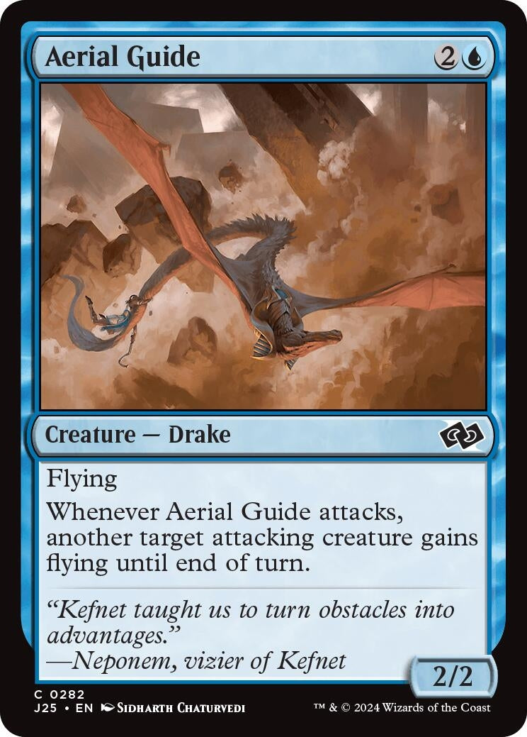 Image for Aerial Guide (282) (J25) - Magic: The Gathering