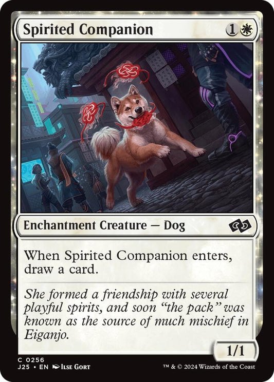 Image for Spirited Companion (256) (J25) - Magic: The Gathering