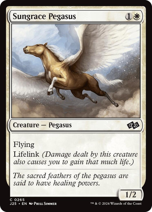 Image for Sungrace Pegasus (265) (J25) - Magic: The Gathering