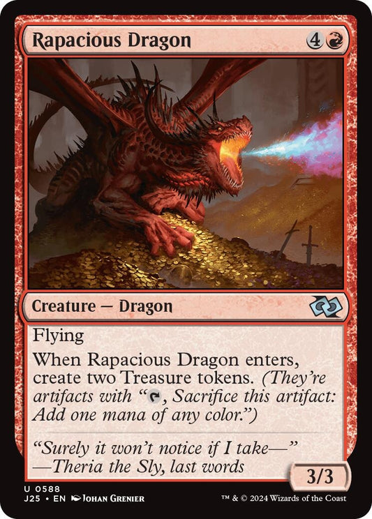 Image for Rapacious Dragon (588) (J25) - Magic: The Gathering