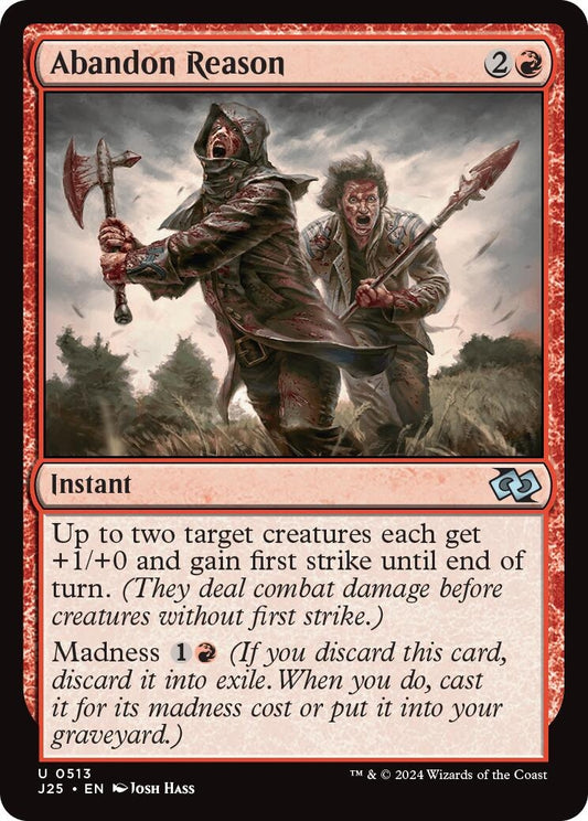 Image for Abandon Reason (513) (J25) - Magic: The Gathering