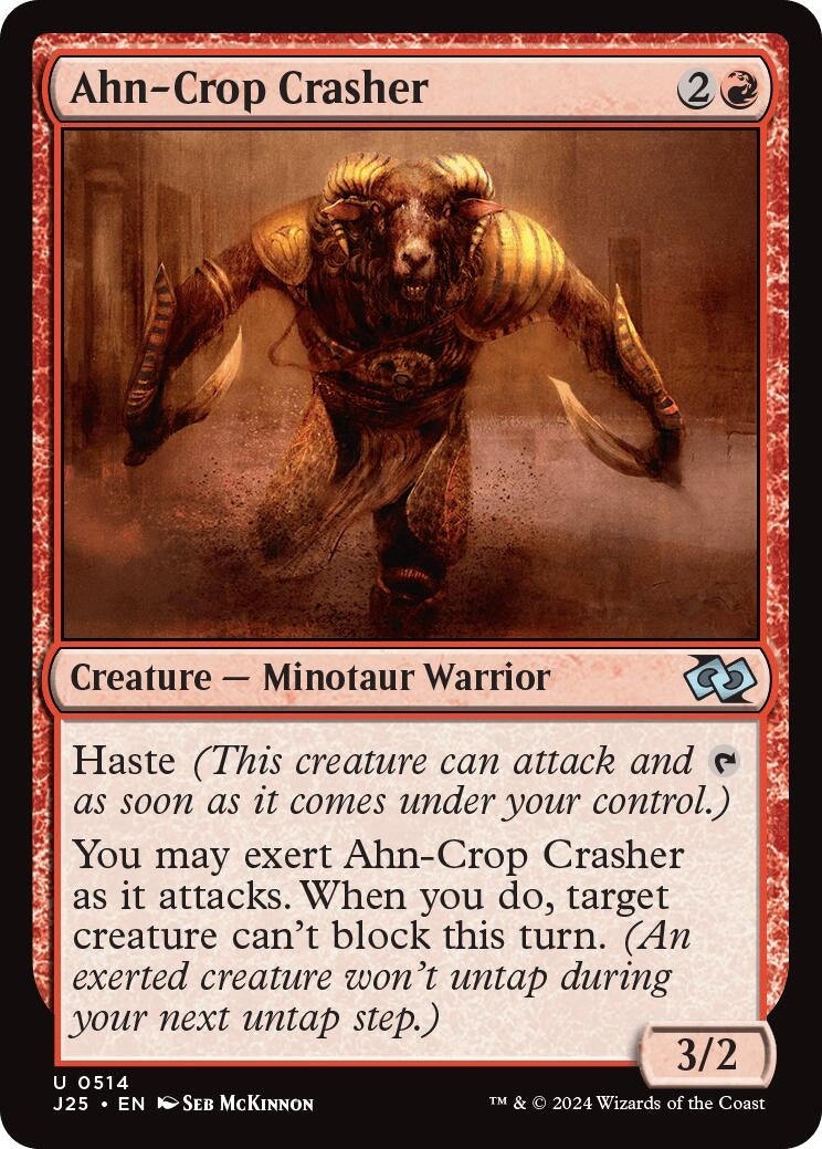 Image for Ahn-Crop Crasher (514) (J25) - Magic: The Gathering