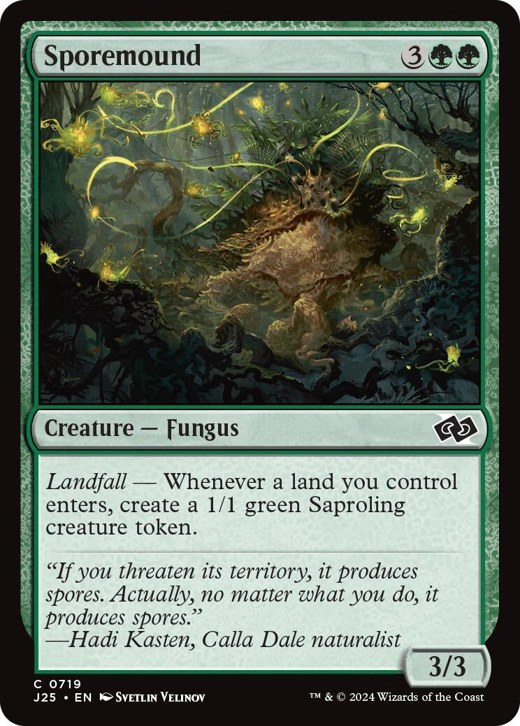 Image for Sporemound (719) (J25) - Magic: The Gathering