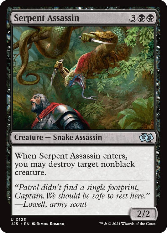 Image for Serpent Assassin (123) (J25) - Magic: The Gathering