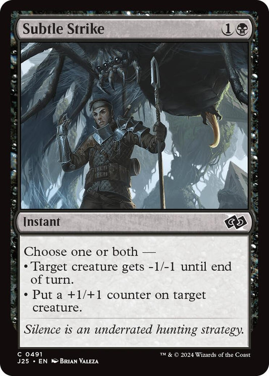 Image for Subtle Strike (491) (J25) - Magic: The Gathering