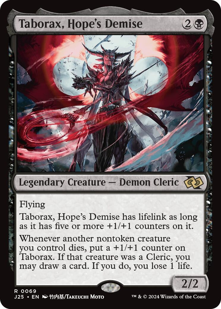Image for Taborax, Hope's Demise (Anime) (69) (J25) - Magic: The Gathering
