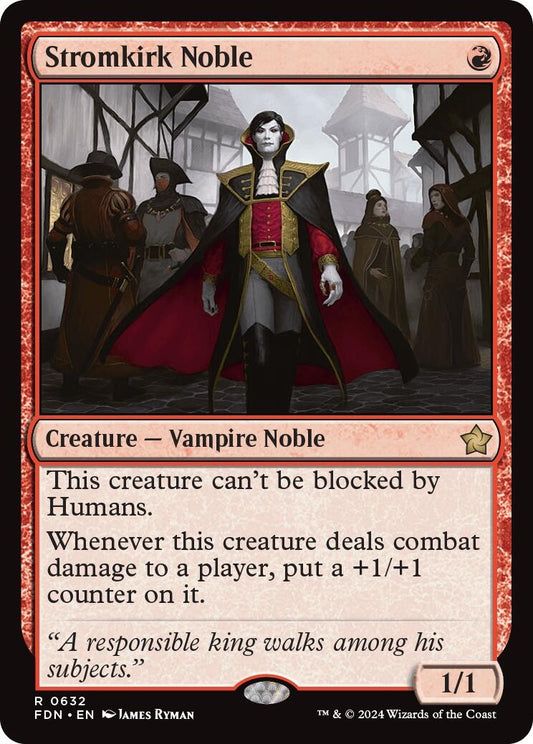 Image for Stromkirk Noble (632) (FDN) - Magic: The Gathering