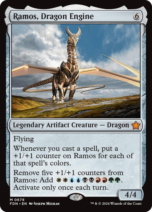 Image for Ramos, Dragon Engine (678) (FDN) - Magic: The Gathering