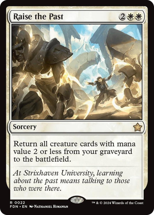 Image for Raise the Past (22) (FDN) - Magic: The Gathering