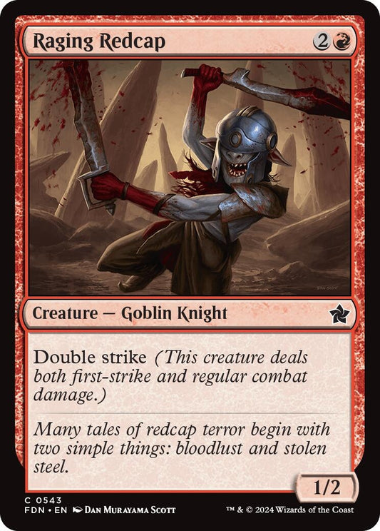 Image for Raging Redcap (543) (FDN) - Magic: The Gathering