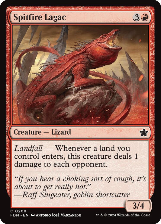 Image for Spitfire Lagac (208) (FDN) - Magic: The Gathering