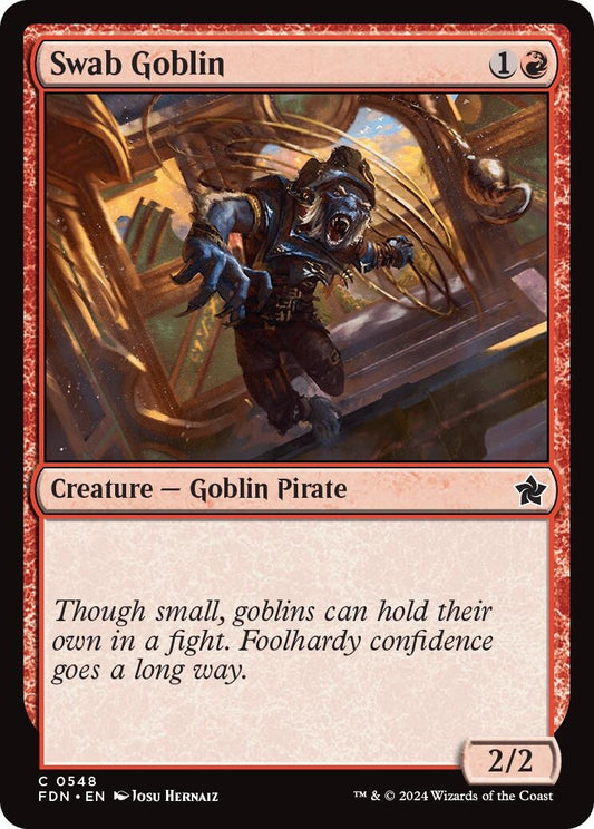 Image for Swab Goblin (548) (FDN) - Magic: The Gathering