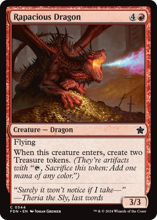 Image for Rapacious Dragon (544) (FDN) - Magic: The Gathering