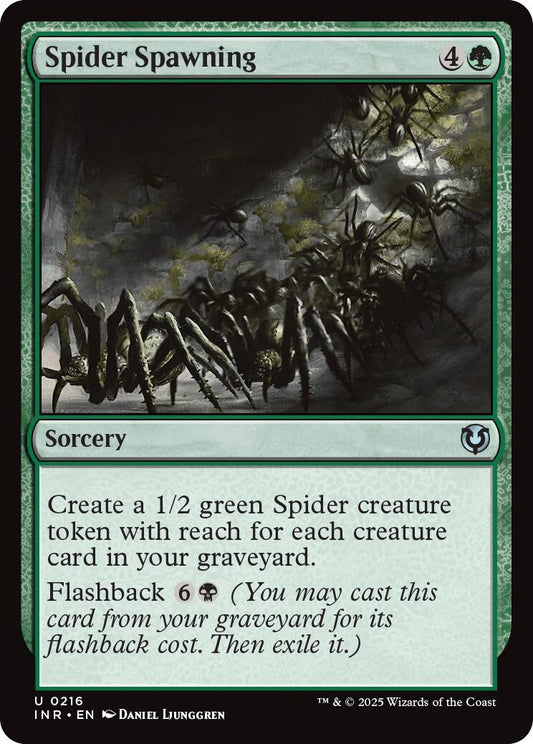 Image for Spider Spawning (216) (INR) - Magic: The Gathering