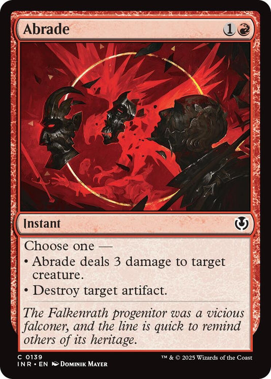 Image for Abrade (139) (INR) - Magic: The Gathering
