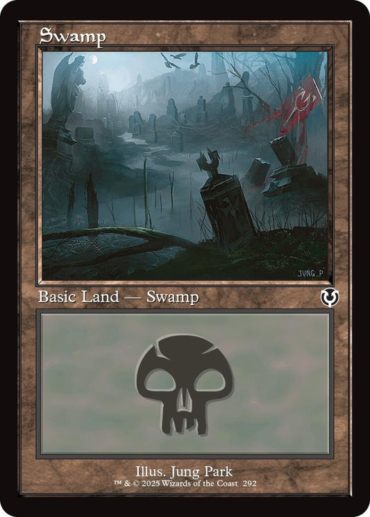 Image for Swamp (292) (Retro Frame) (292) (INR) - Magic: The Gathering