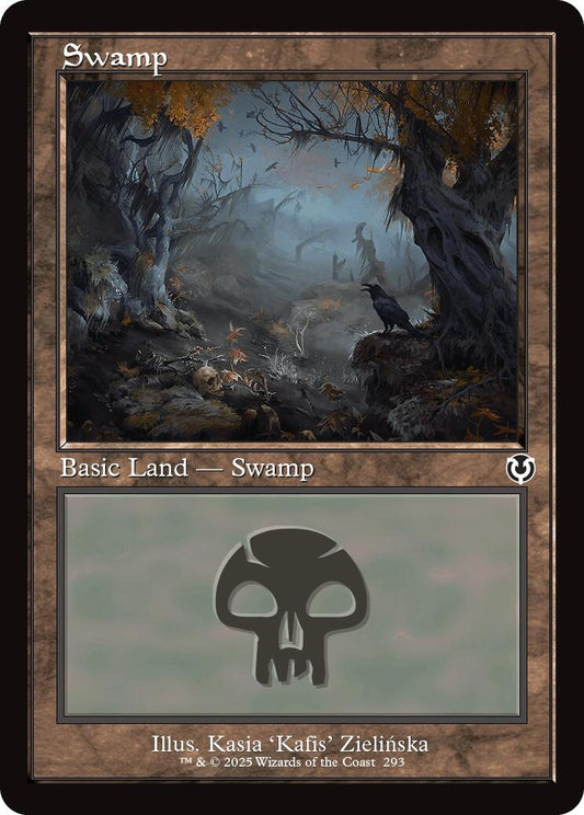 Image for Swamp (293) (Retro Frame) (293) (INR) - Magic: The Gathering