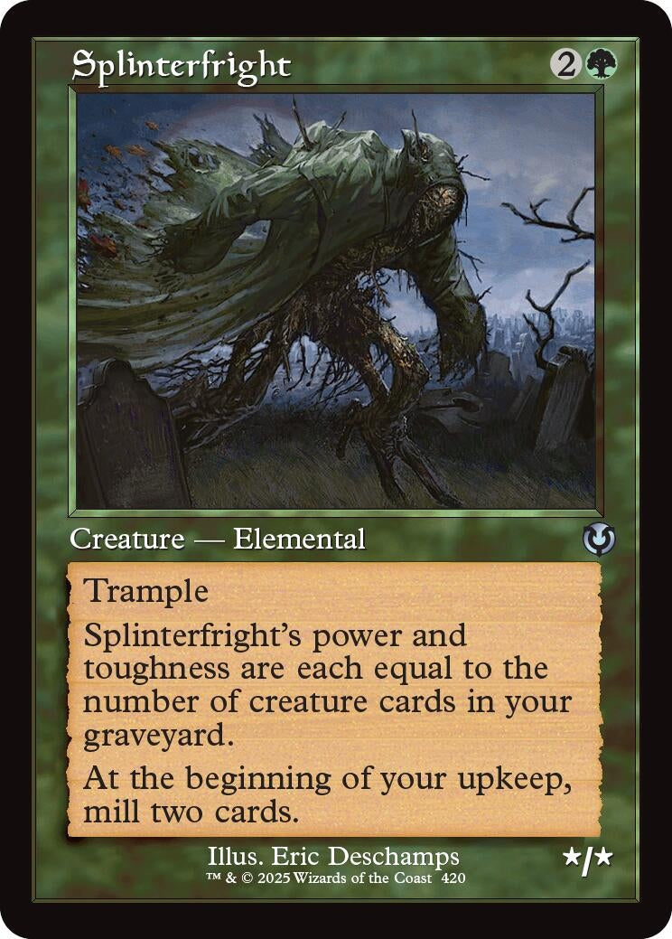 Image for Splinterfright (Retro Frame) (420) (INR) - Magic: The Gathering