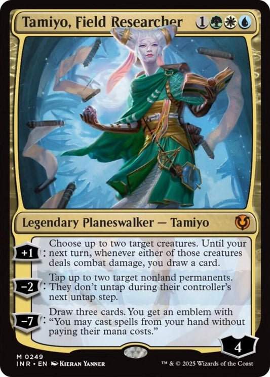 Image for Tamiyo, Field Researcher (249) (INR) - Magic: The Gathering