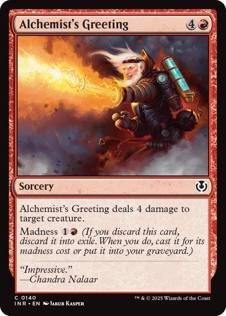 Image for Alchemist's Greeting (140) (INR) - Magic: The Gathering
