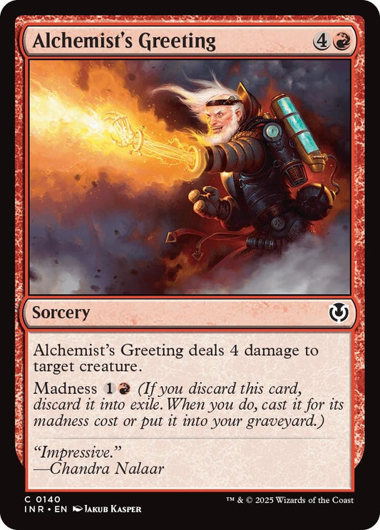 Image for Alchemist's Greeting (140) (INR) - Magic: The Gathering