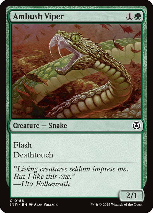 Image for Ambush Viper (186) (INR) - Magic: The Gathering
