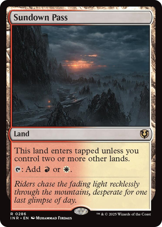 Image for Sundown Pass (286) (INR) - Magic: The Gathering