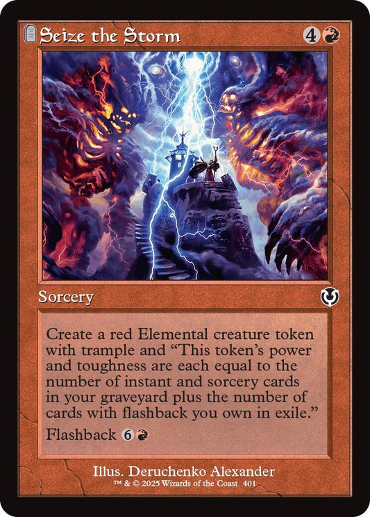 Image for Seize the Storm (Retro Frame) (401) (INR) - Magic: The Gathering
