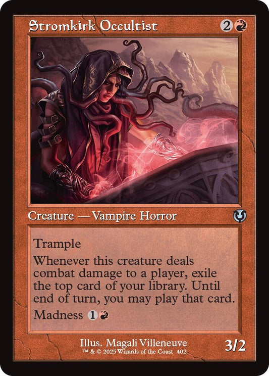 Image for Stromkirk Occultist (Retro Frame) (402) (INR) - Magic: The Gathering