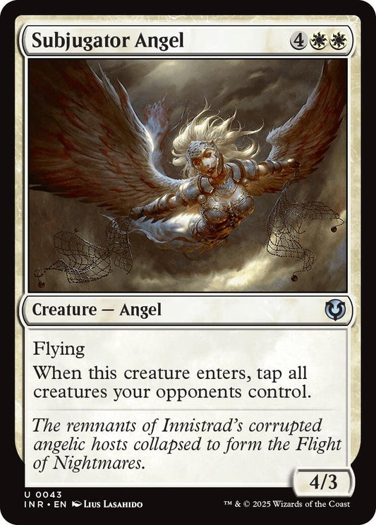 Image for Subjugator Angel (43) (INR) - Magic: The Gathering