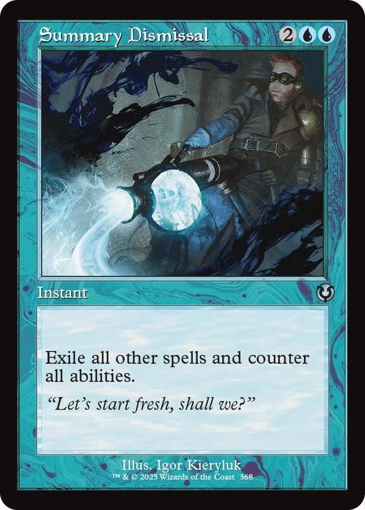 Image for Summary Dismissal (Retro Frame) (368) (INR) - Magic: The Gathering