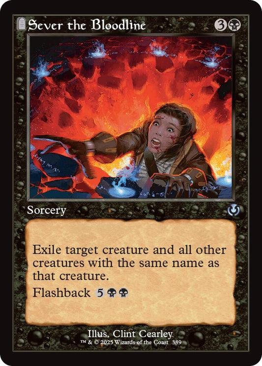 Image for Sever the Bloodline (Retro Frame) (389) (INR) - Magic: The Gathering