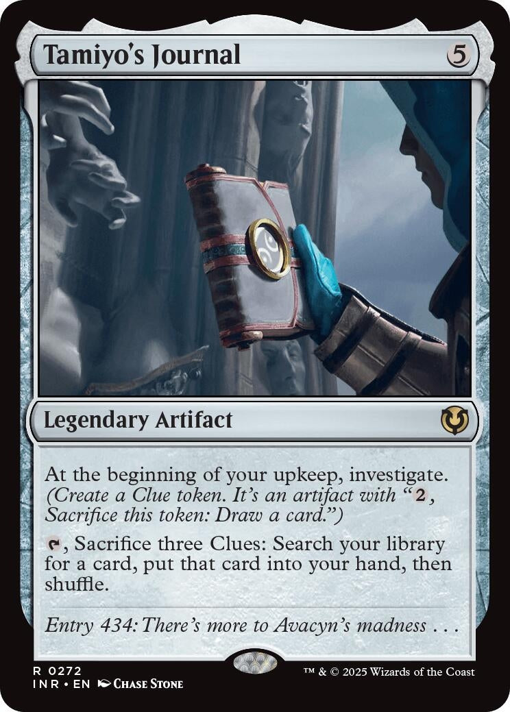 Image for Tamiyo's Journal (272) (INR) - Magic: The Gathering