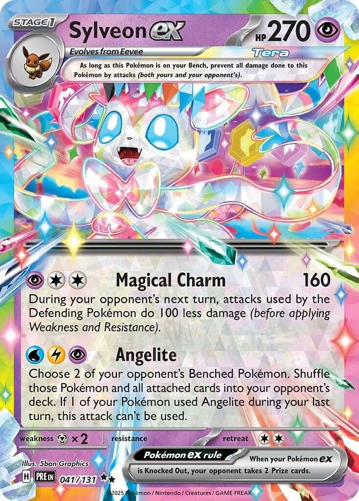 Image for Sylveon ex (041/131) (PRE) - Pokemon
