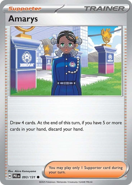 Image for Amarys (093/131) (PRE) - Pokemon