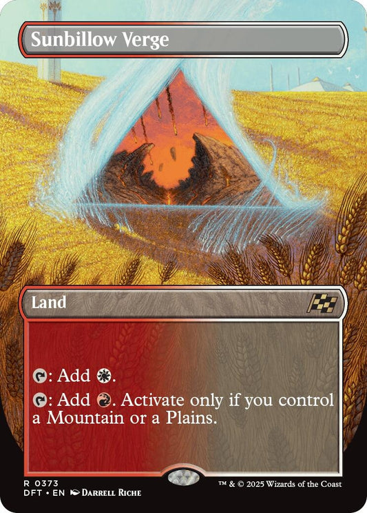 Image for Sunbillow Verge (Borderless) (373) (DFT) - Magic: The Gathering