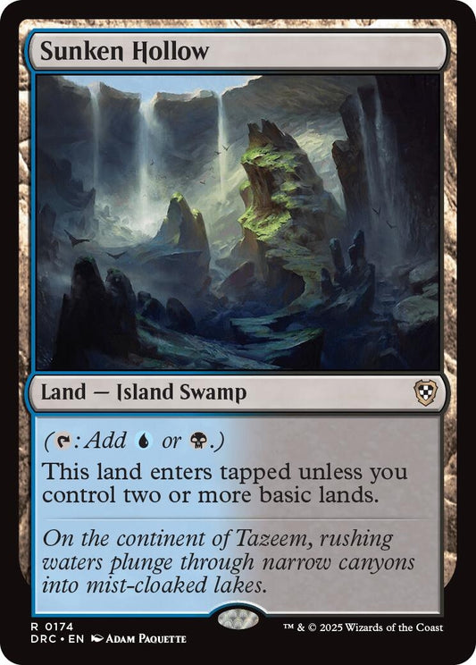 Image for Sunken Hollow (174) (DRC) - Magic: The Gathering