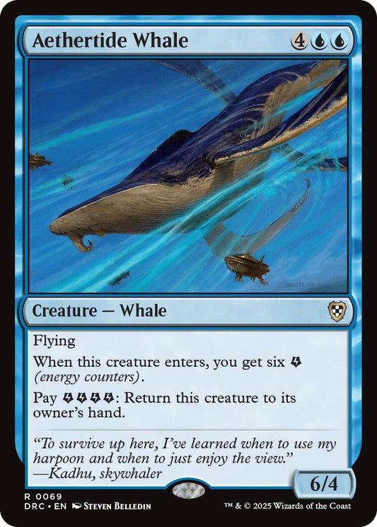 Image for Aethertide Whale (69) (DRC) - Magic: The Gathering