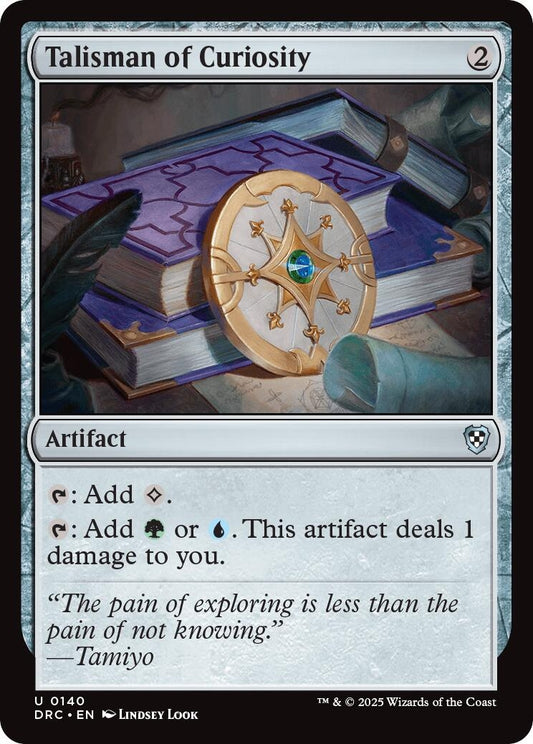 Image for Talisman of Curiosity (140) (DRC) - Magic: The Gathering