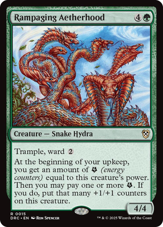 Image for Rampaging Aetherhood (15) (DRC) - Magic: The Gathering