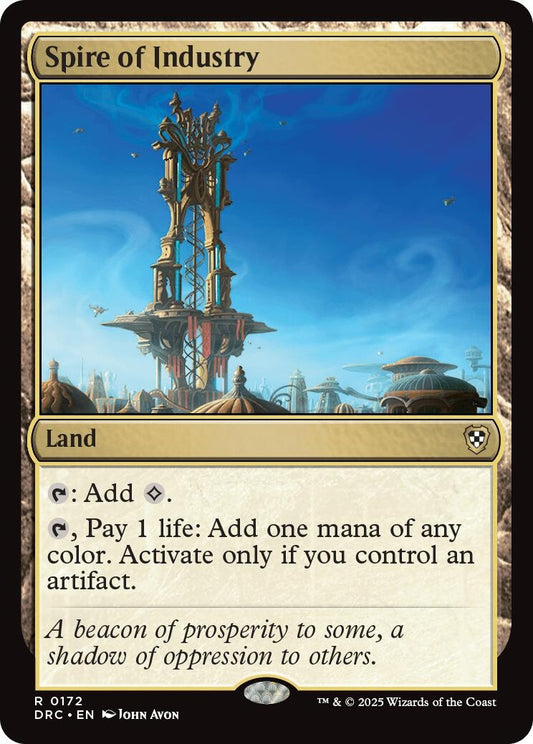 Image for Spire of Industry (172) (DRC) - Magic: The Gathering