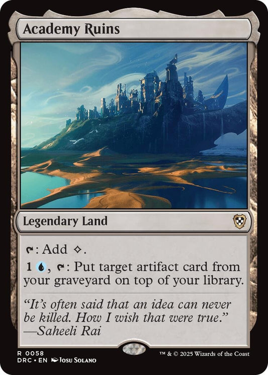Image for Academy Ruins (58) (DRC) - Magic: The Gathering