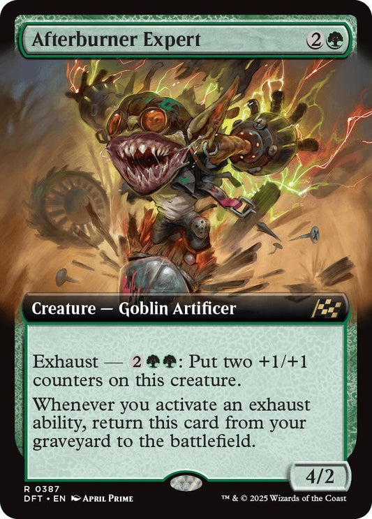 Image for Afterburner Expert (Extended Art) (387) (DFT) - Magic: The Gathering
