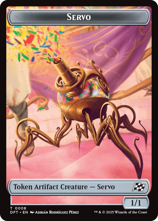 Image for Servo // Thopter (0009) Double-Sided Token (8 // 9) (DFT) - Magic: The Gathering
