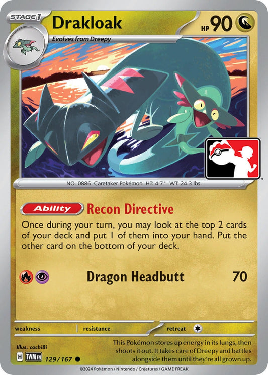 Image for Drakloak (129/167) - Pokemon