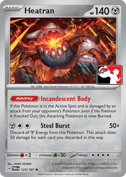 Image for Heatran (123/167) - Pokemon