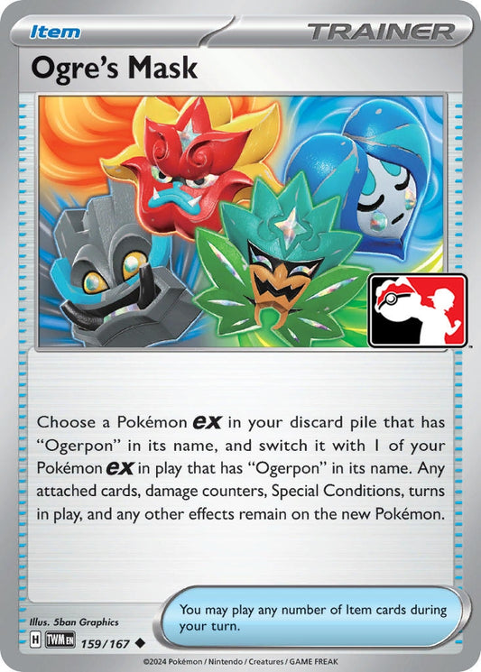 Image for Ogre's Mask (159/167) - Pokemon